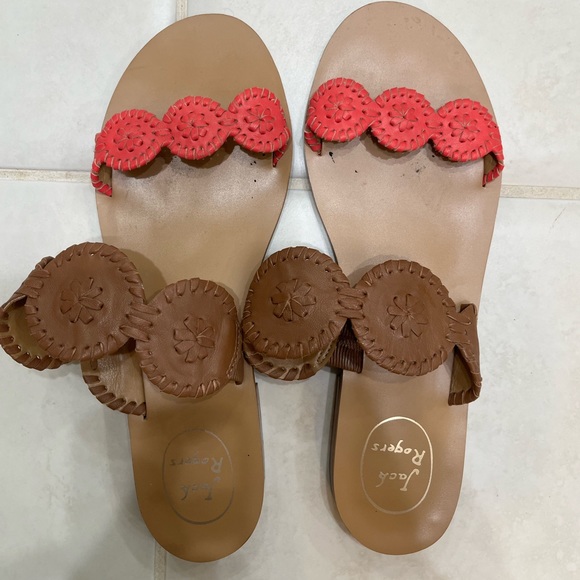 Jack Rogers size 10 two-toned sandal - Picture 1 of 2